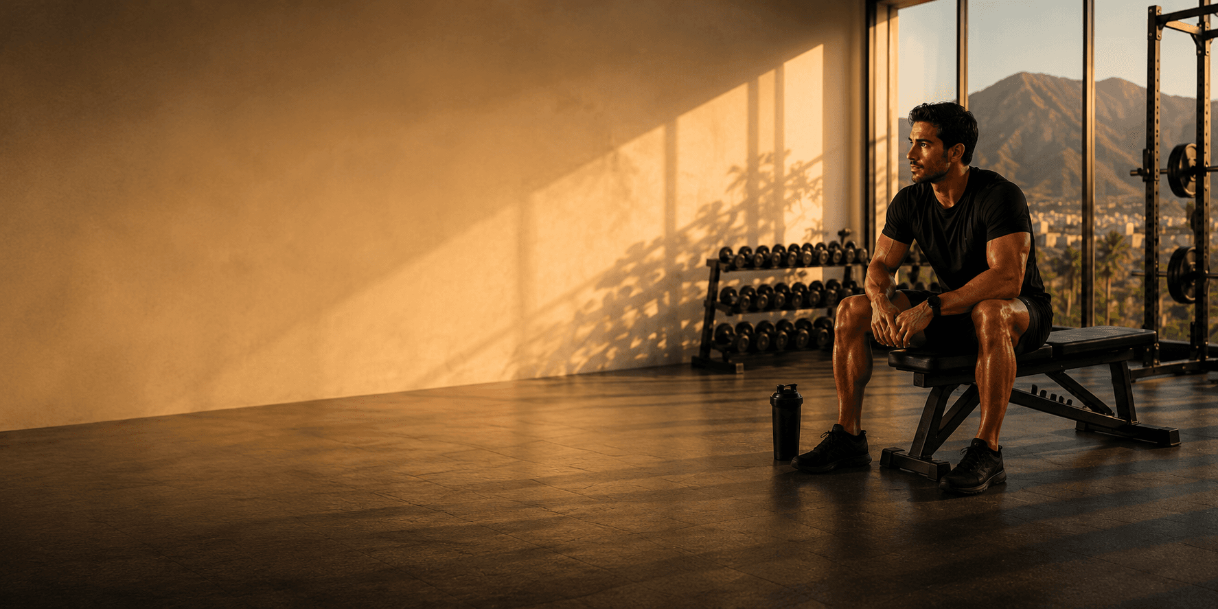 SET Wellness athlete resting after training